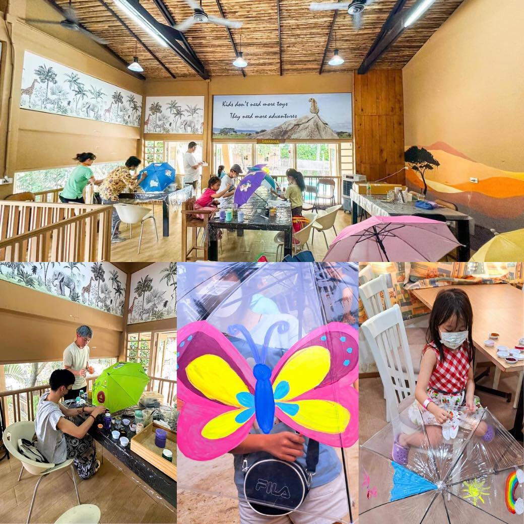 Safari Garden Lamphun Playground & Cafe - Umbrella Painting