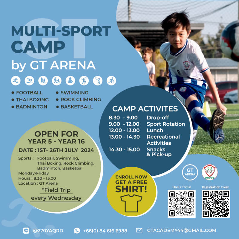 Chiang Mai Montessori Football Community Multi Sport Camp