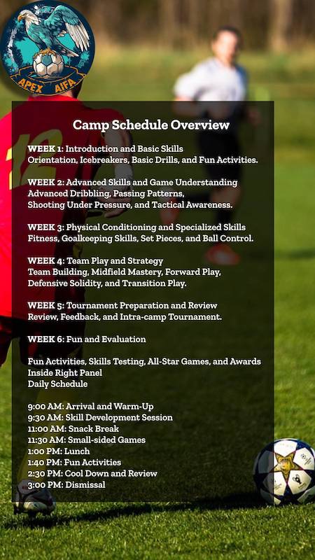 APEX International Football Academy - APEX-AIFA Football Camp