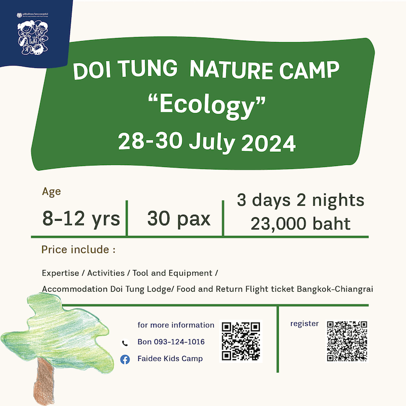 Faidee Kids Camp - Doi Tung Nature Camp "Ecology" 2