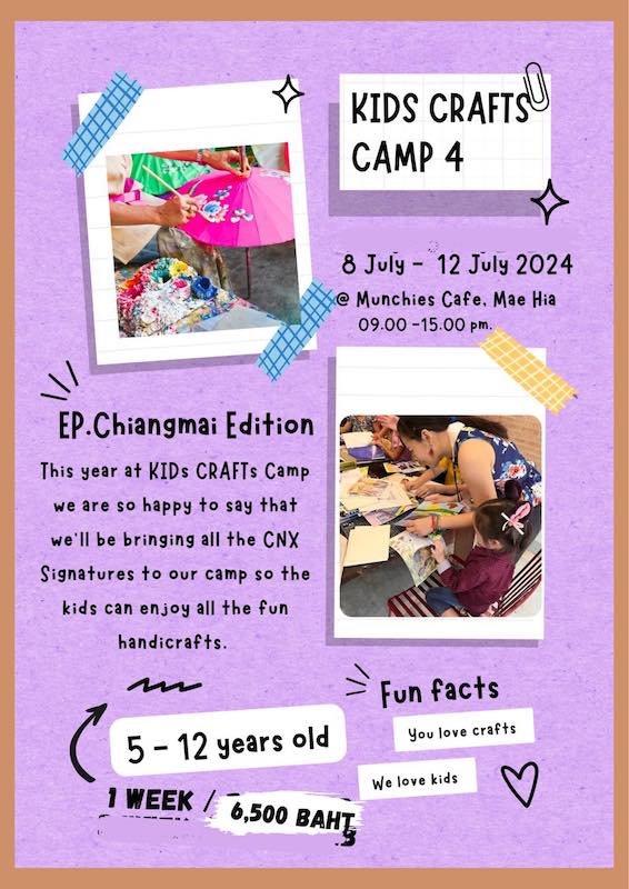 KIDs CRAFTs – Summer Camp