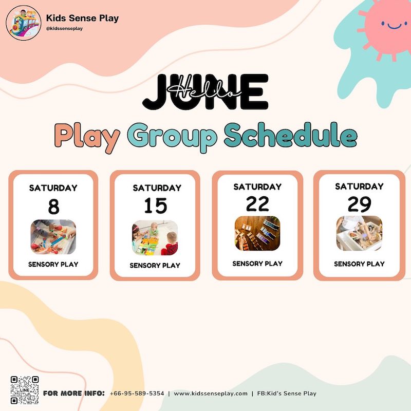 Kid's Sense Play - June Playgroup