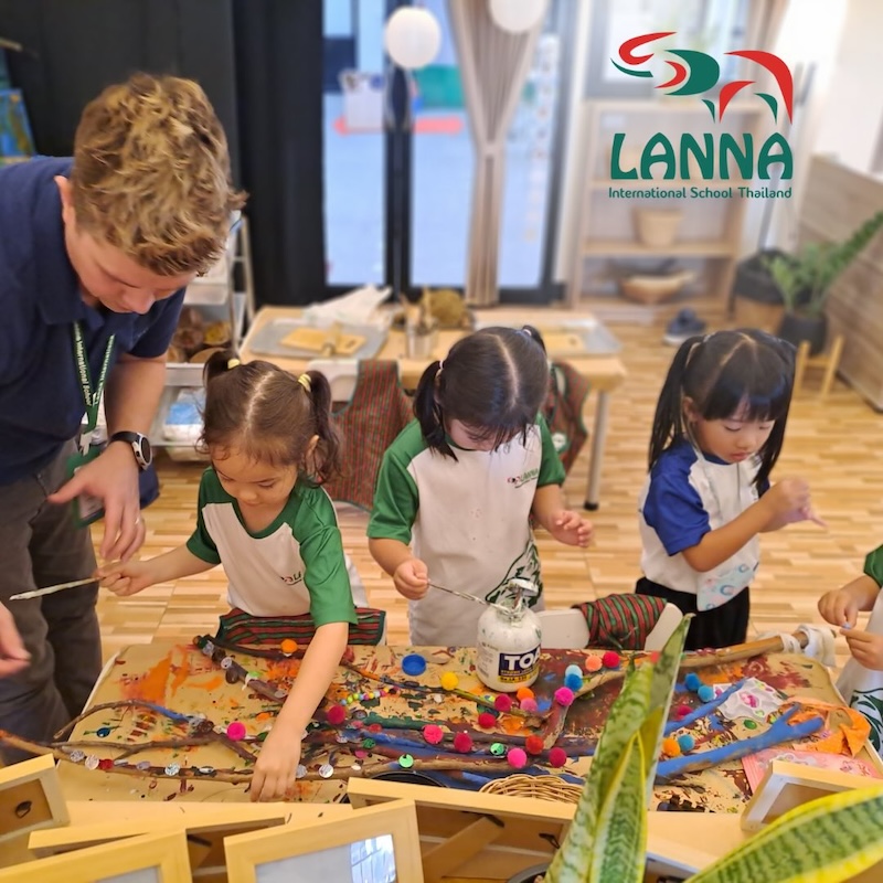 Lanna International School - kids playing