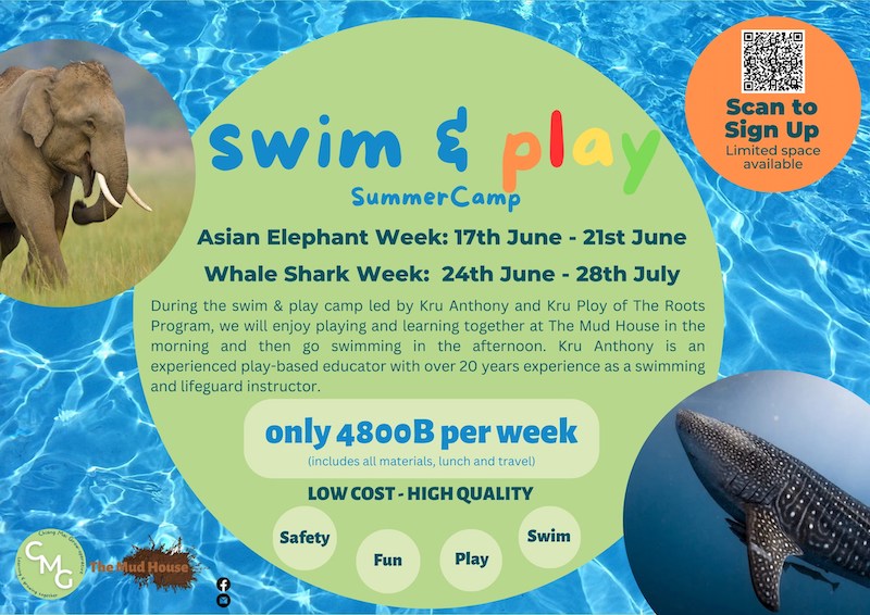 Chiang Mai Grow Operative - Summer Camp : Swim and Play