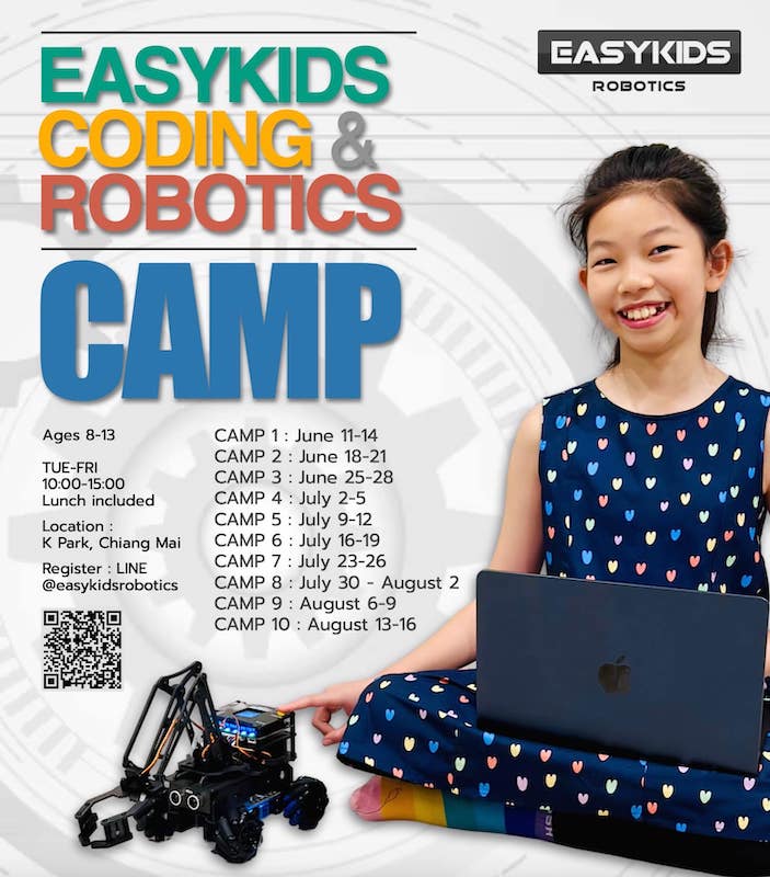 Easy Kids Robotics - Coding & Robotics Camp