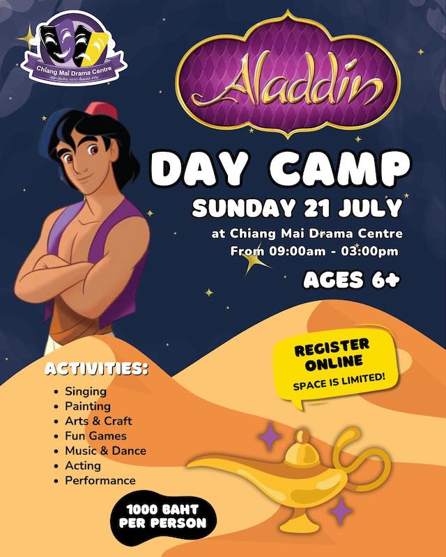 Chiang Mai Drama Centre - Aladdin Day Camp