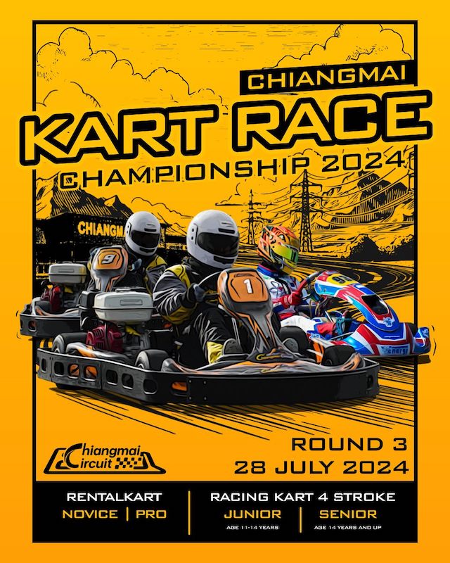 Chiangmai Circuit Go kart - Chiangmai Kart Race 2024