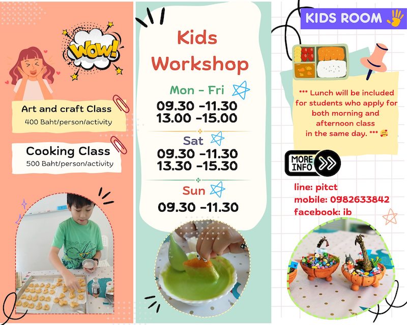 KIDS ROOM Chiang mai - Workshop for Kids