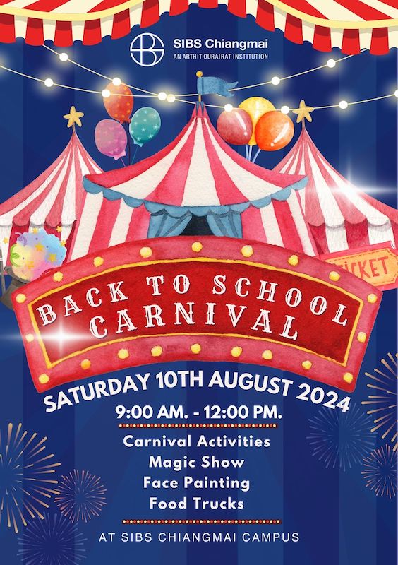 SIBS Chiangmai - Back to School Carnival