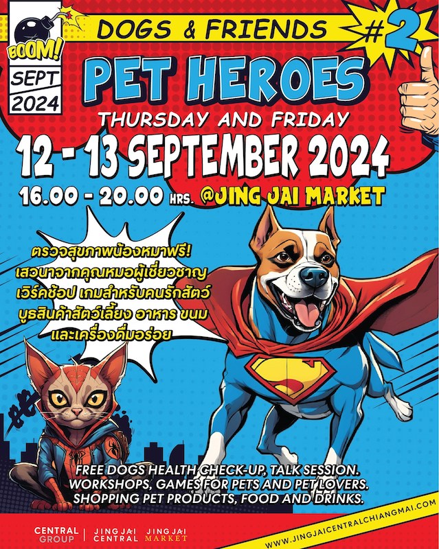 Jing Jai Market Chiang Mai - Pet Heroes