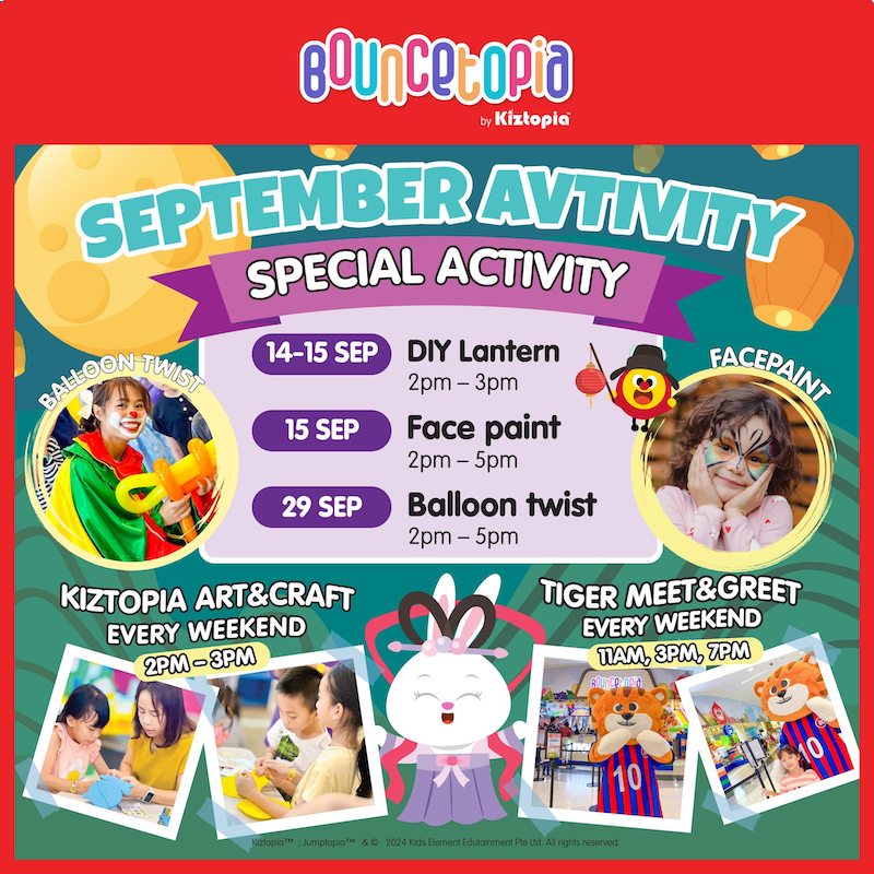 Kiztopia Thailand - (Bouncetopia) September Special Activity