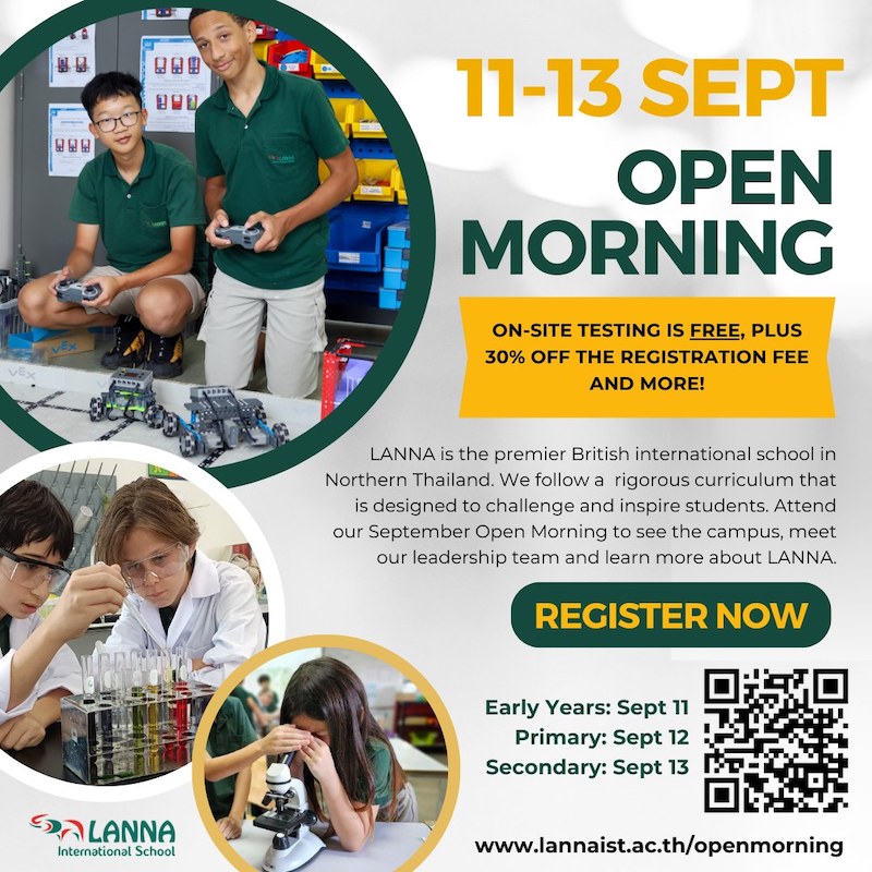 Lanna International School Thailand - Open Mornings