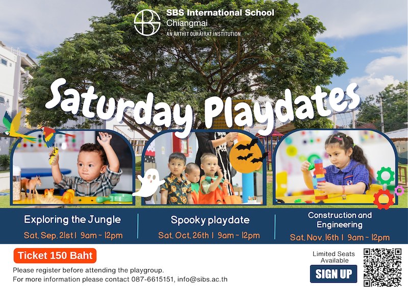 SBS International School Chiangmai - Saturday Playdates