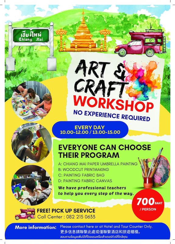 Simple Thai Chiang Mai Language School - Art & Craft Workshop