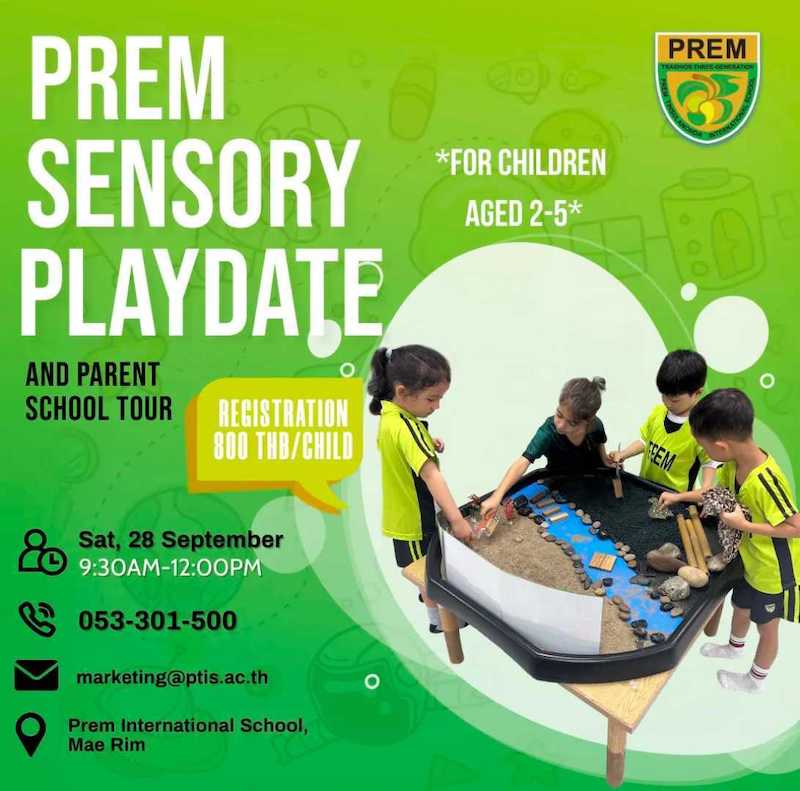 Prem Tinsulanonda International School - Saturday Playdate & Parent School Tour