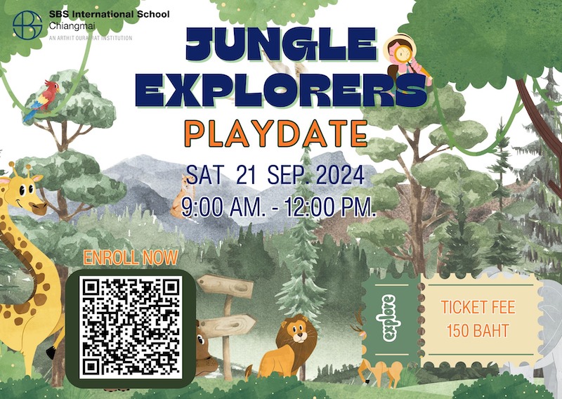 SBS International School Chiangmai - Jungle Explorer Playdate