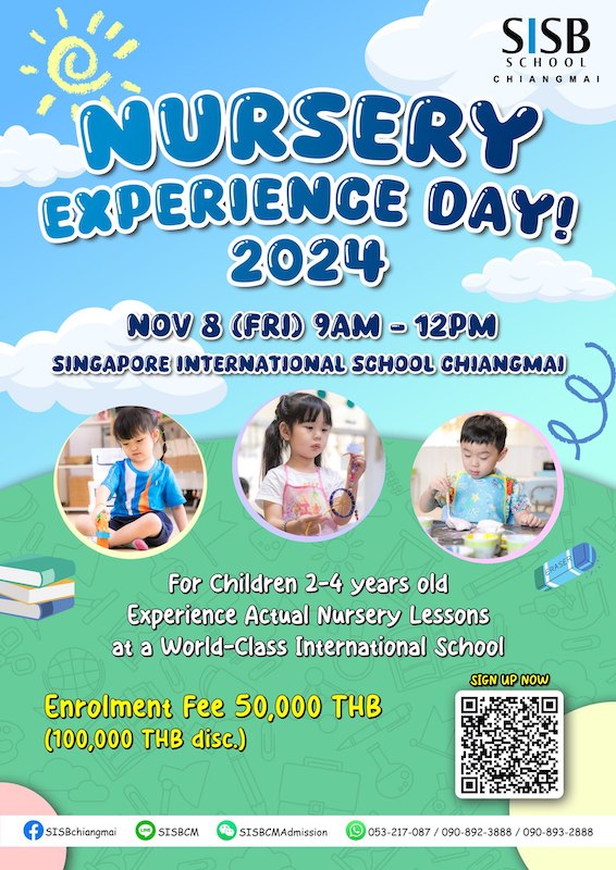 Singapore International School Chiangmai - Nursery Experience Day