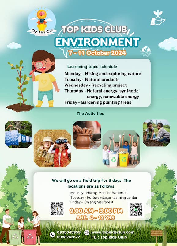 Top Kids Club - Environment Camp