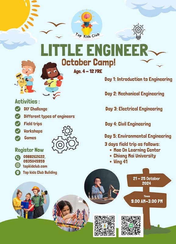 Top Kids Club - Little Engineer Camp