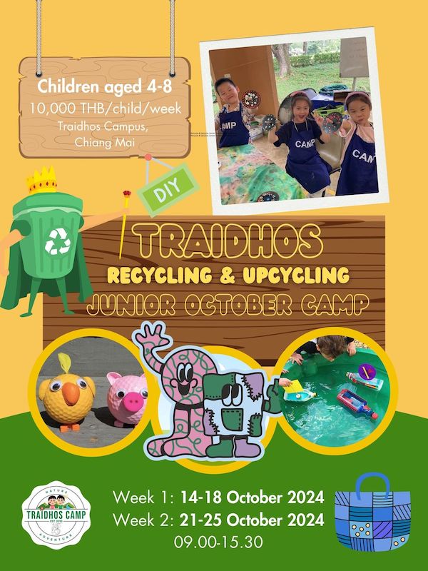 Traidhos Camps - Recycling & Upcycling Junior Camp