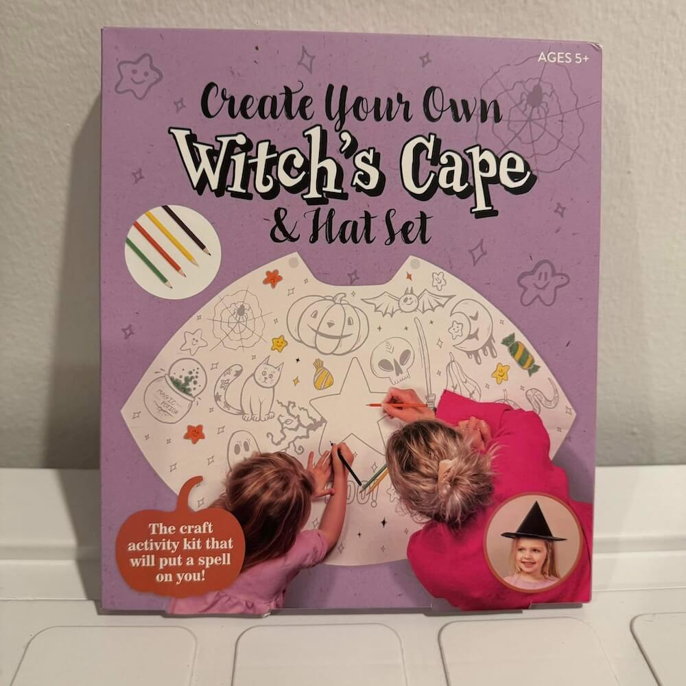 Creat your own witch's cape & hat set