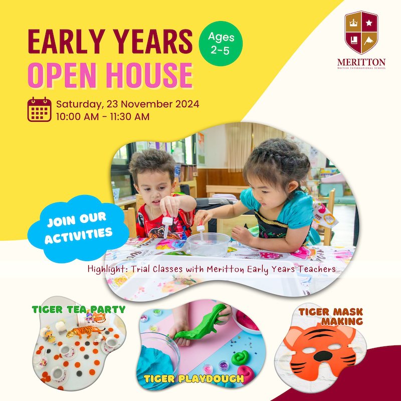 Meritton British International School - Early Years Open House