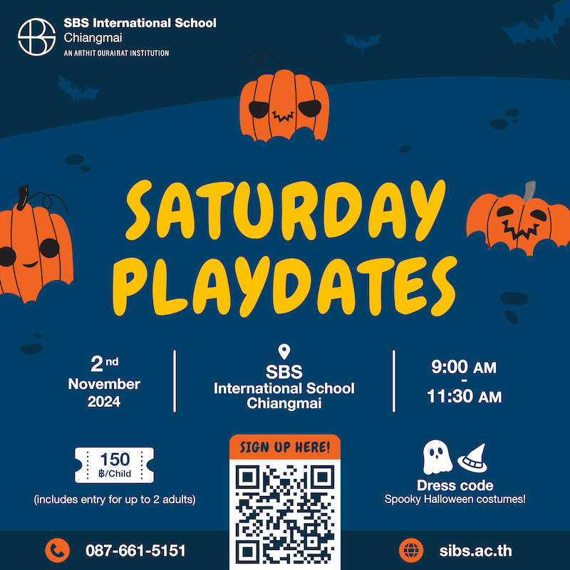 SBS International School Chiangmai - Saturday Playdates