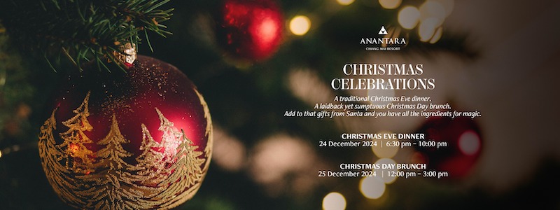 Anantara Chiang Mai Resort - Christmas Celebrations