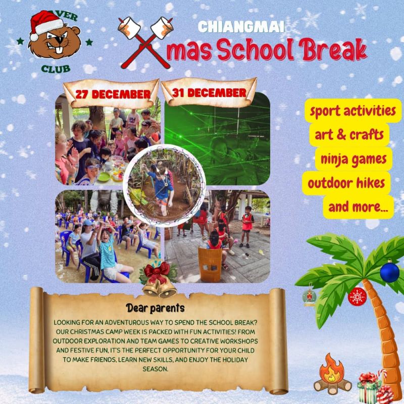 Beaver Club X Chiang Mai - Xmas School Break