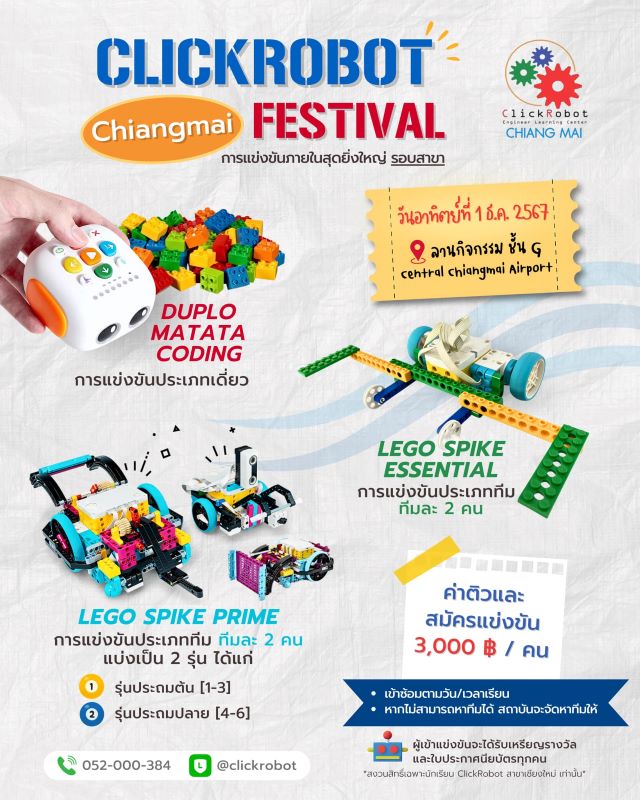 ClickRobot Chiang Mai - ClickRobot Festival