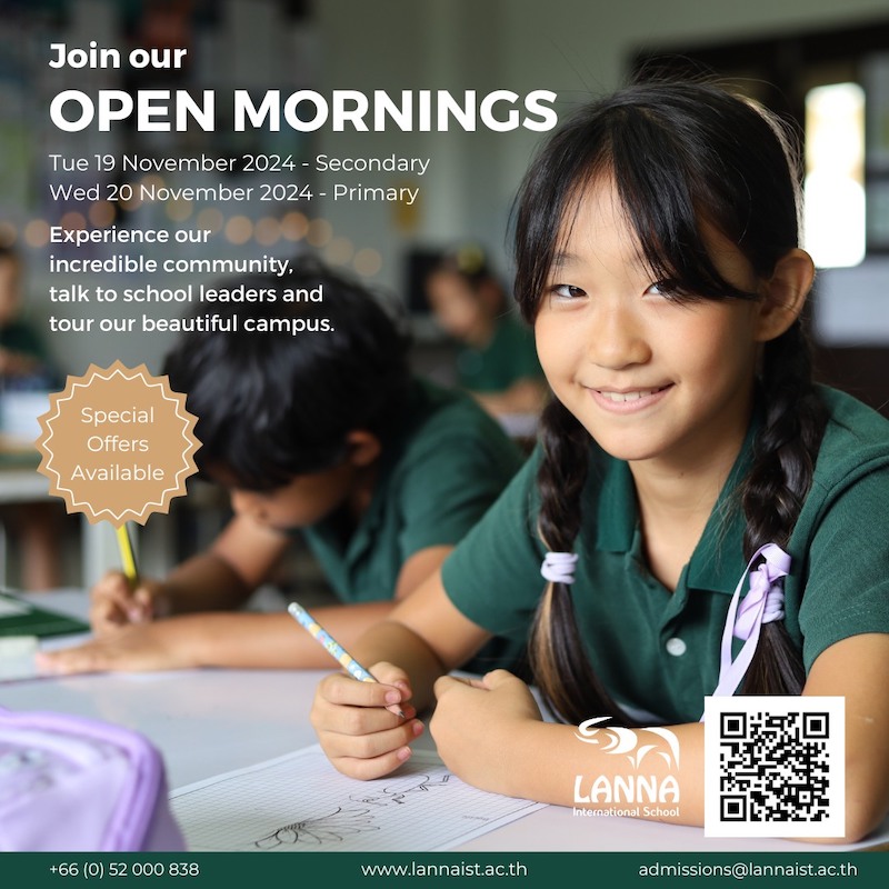 Lanna International School Thailand - Open Morning