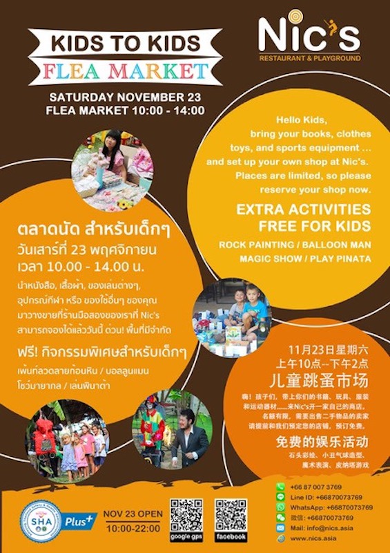 Nics Restaurant & Playground - Kids to Kids Flea Market