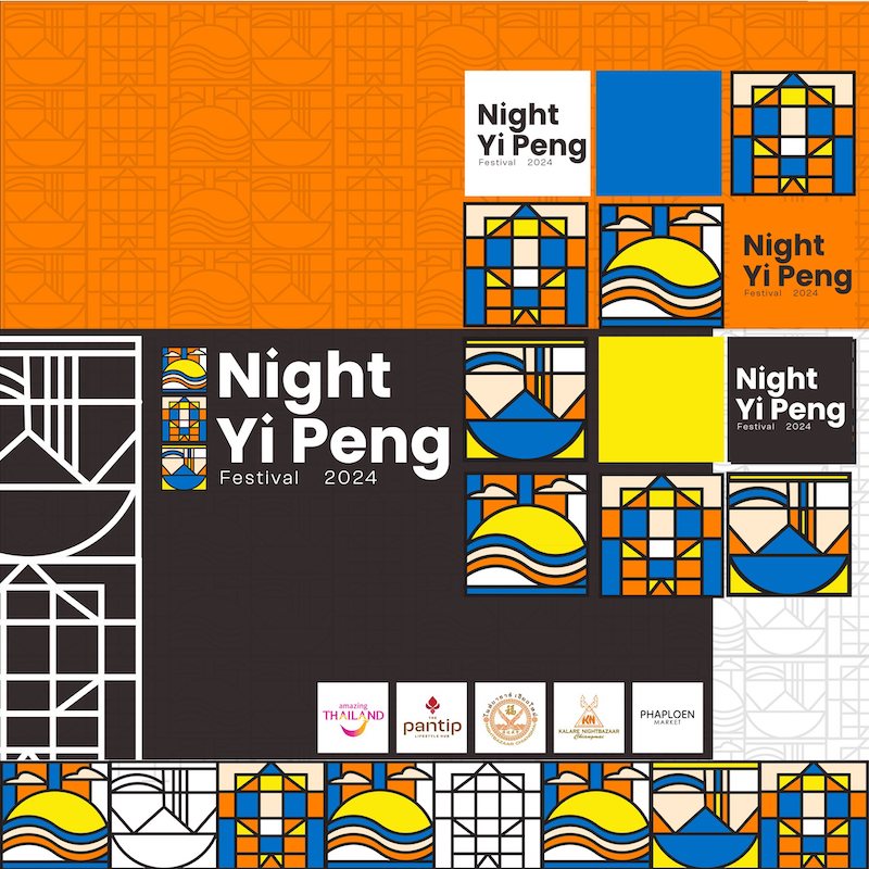 Night Yi Peng Festival 2024