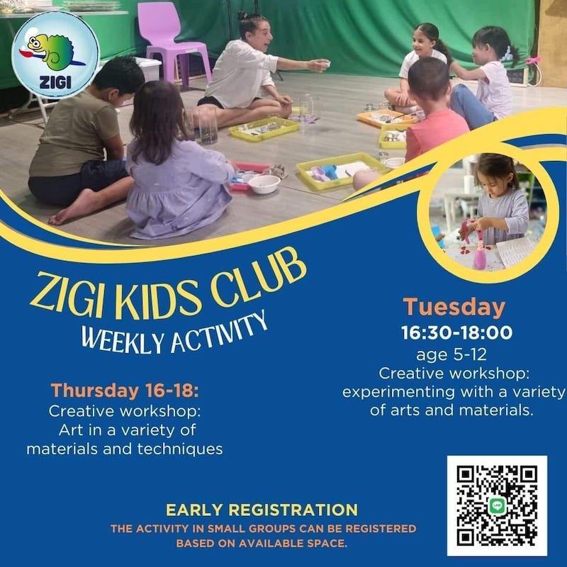 ZIGI kids Club Chiang Mai - Weekly Activity