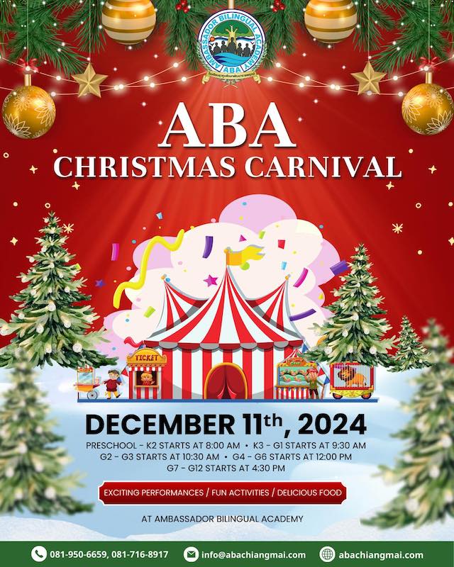 Ambassador Bilingual Academy - Christmas Carnival 2024