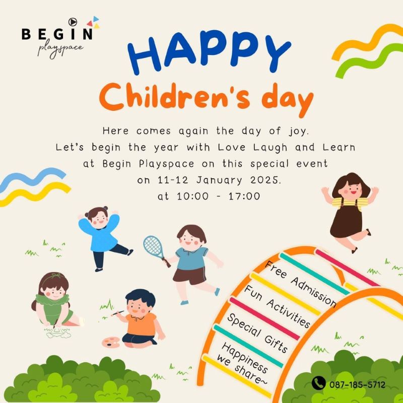 Begin Playspace - Happy Children's Day