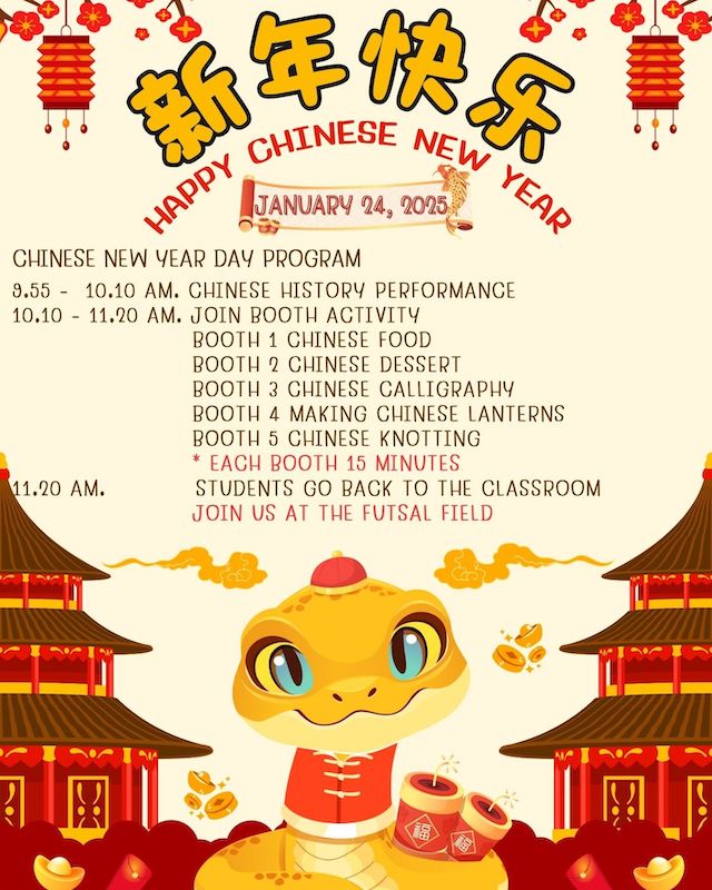 Chiang Rai International School - Chinese New Year Celebration